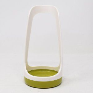 Joseph Joseph Spoon Rest Utensil Vertical White Green Standing Boho Retired